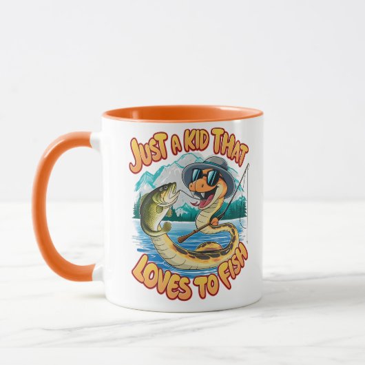 Mug Serpentine Surprises : Serpent avec une prise (Gauche)