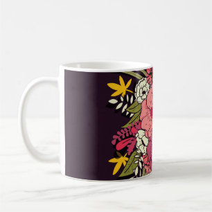 Mug Serpents de la Jungle Florale Vintage tropical