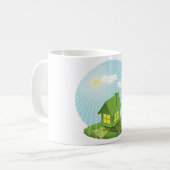 Mug Serre avec boue d'énergie solaire (Devant gauche)
