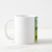 Mug Serre Chevalier, poster de voyage ski France (Gauche)