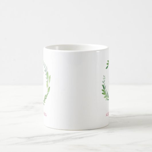 Mug Serre verte | Flamant rose rose (Centre)