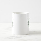 Mug Serre verte Preppy Monogram Sage (Centre)