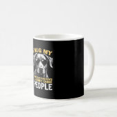 Mug Serrez Mon Rhodesian Ridgeback Pour Que Je N'étran (Devant droit)