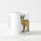 Mug Serval (Devant gauche)