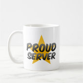 Mug Serveur fier (Gauche)