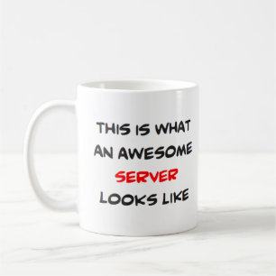 Mug serveur, génial