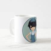 Mug serveuse (Devant gauche)