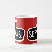 Mug SERVEZ ! Autriche Et Bavarois Hello Discours Bubbl (Centre)