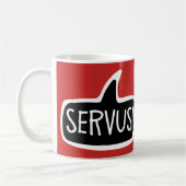 Mug SERVEZ ! Autriche Et Bavarois Hello Discours Bubbl (Gauche)