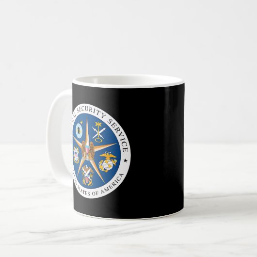 Mug Service Central De Sécurité Css Nsa Intelligence V (Devant gauche)