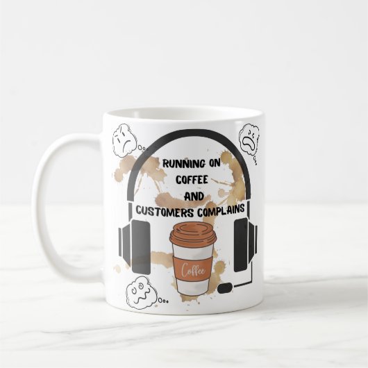 Mug service client (Gauche)
