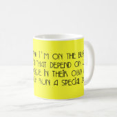 Mug Service d'autobus jour après jour (Devant droit)