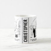 Mug Service de l'église mariage Vicar ne peut pas frot (Centre)