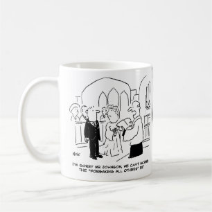 Mug Service de mariage à l'église Le vicaire ne peut p