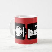 Mug Service de mini-messages drôle (Devant gauche)