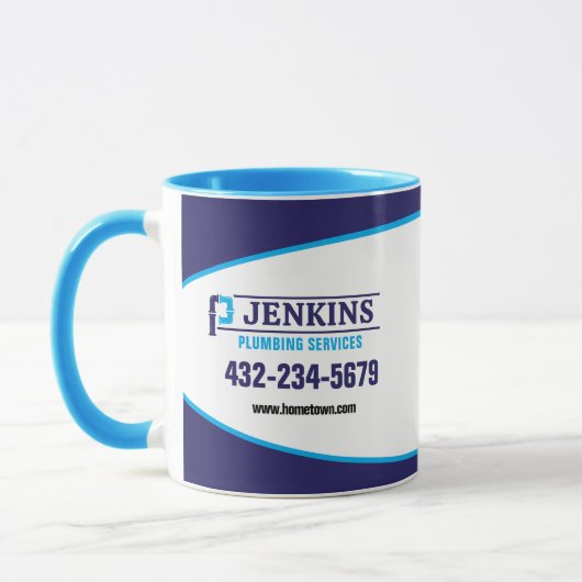 Mug Service de plomberie professionnel (Gauche)