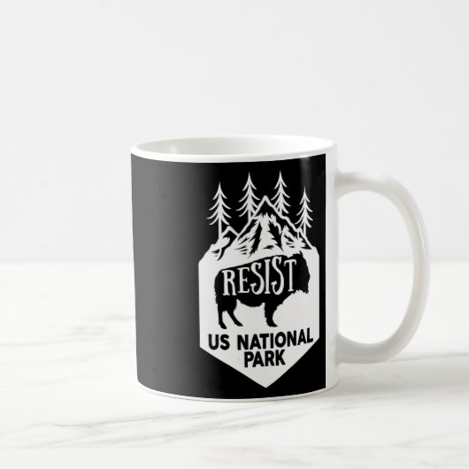 Mug Service de résistance du parc national Alt Us (Droite)