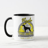 Mug Service de taxi de Vizsla (Gauche)
