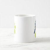 Mug SERVICE de TRANCHE de FAN de tennis (Centre)