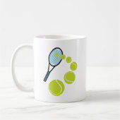 Mug SERVICE de TRANCHE de FAN de tennis (Gauche)