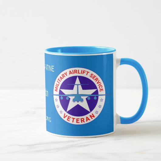 Mug Service de transport aérien militaire Vétérinaire  (Droite)
