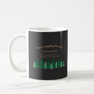 Mug Service d'entreprise de découpe de l'arbre de jour