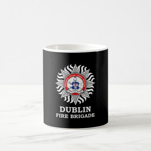 Mug Service des pompiers irlandais de la Brigade des p (Centre)