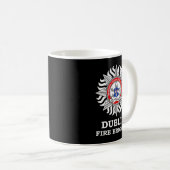 Mug Service des pompiers irlandais de la Dublin Fire B (Devant droit)