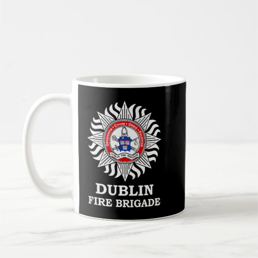 Mug Service des pompiers irlandais de la Dublin Fire B (Gauche)