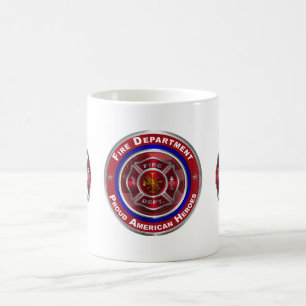 Mug Service d'incendie commémoratif spécialement con