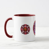 Mug Service d'incendie commémoratif spécialement conçu (Gauche)