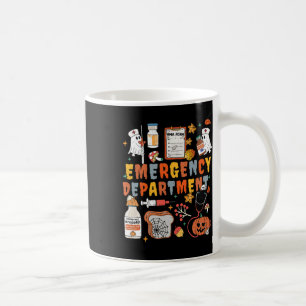 Mug Service d'urgence Funny Er Nurse Halloween Spoo