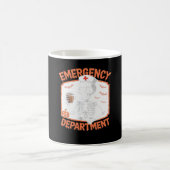 Mug Service d'urgence Funny Halloween Nurse Essenti (Centre)