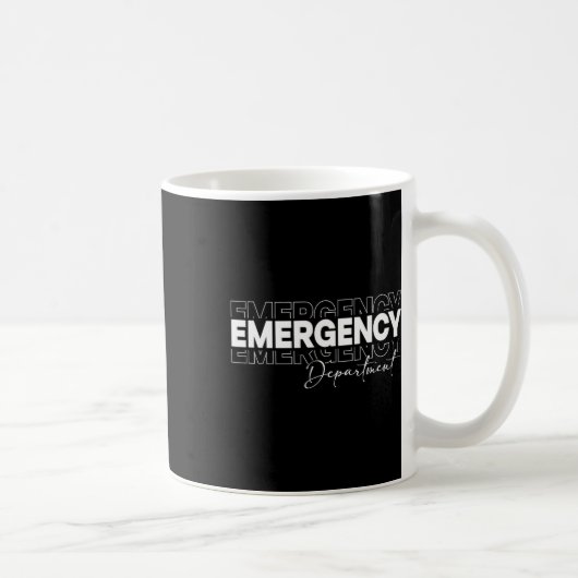 Mug Service d'urgence Salle de soins de santé Nur (Droite)