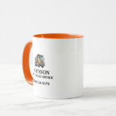Mug Service professionnel de camion à benne (Devant gauche)