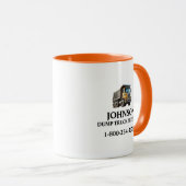 Mug Service professionnel de camion à benne (Devant droit)
