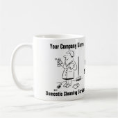 Mug Services de nettoyage domestique (Gauche)