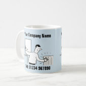 Mug Services de plomberie et de chauffage (Devant gauche)
