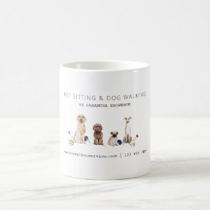 Mug Services de promenade de chien Carlin Golden Retri