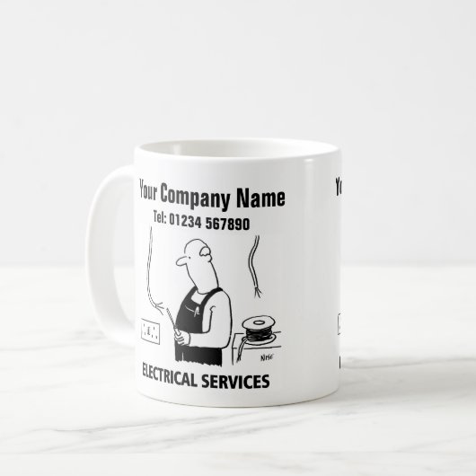Mug Services électriques ou électriques (Devant gauche)