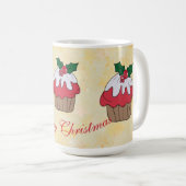 Mug Serviette de muffin de Noël (Devant droit)