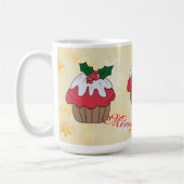 Mug Serviette de muffin de Noël (Gauche)