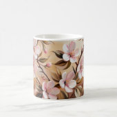 Mug Serviettes de bain en fleurs (Centre)