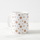 Mug Serviettes pois en or (Devant gauche)