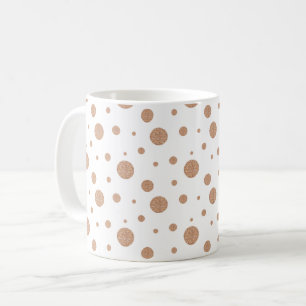 Mug Serviettes pois en or