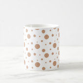 Mug Serviettes pois en or (Centre)