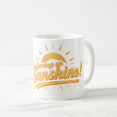 Mug Serving Up Sunshine - Sunny Pastel Pickleball Life (Devant droit)
