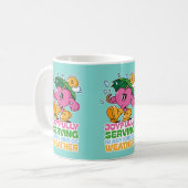 Mug Servir avec joie par tous les temps (Devant gauche)