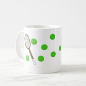 Mug Servir des balles de tennis (Devant gauche)