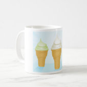 Mug Servir Doux Crème de glace cônes amusant Dessert d (Devant gauche)